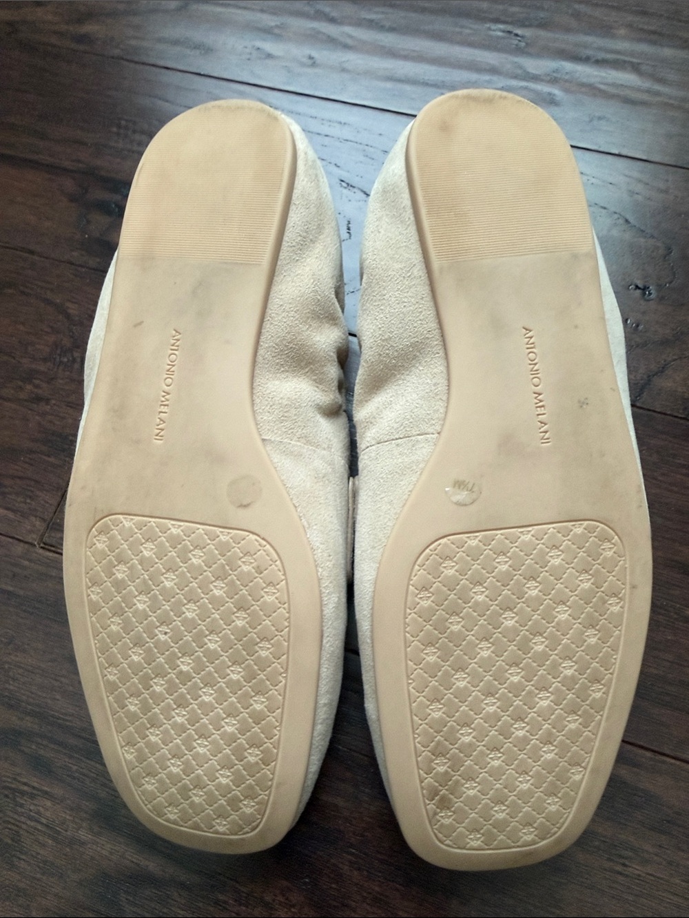 Antonio Melani Kaleah Women’s Cream Suede Leather Loafers Size 7.5 - Picture 6 of 6